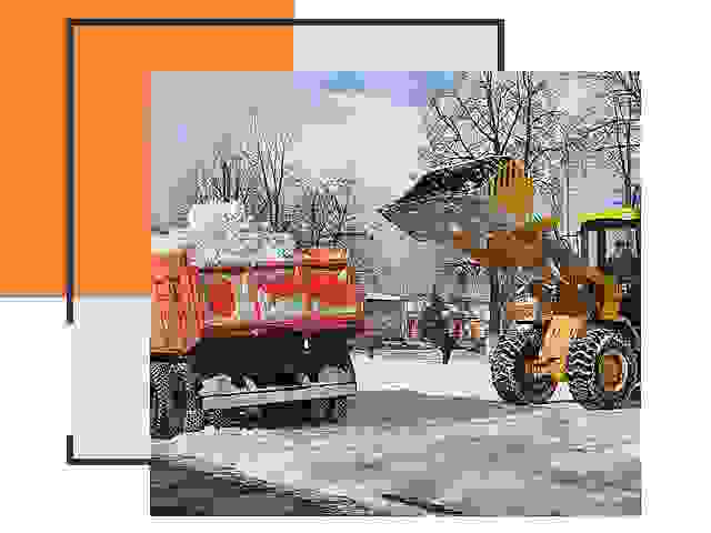 Вывоз снега в Шадринске